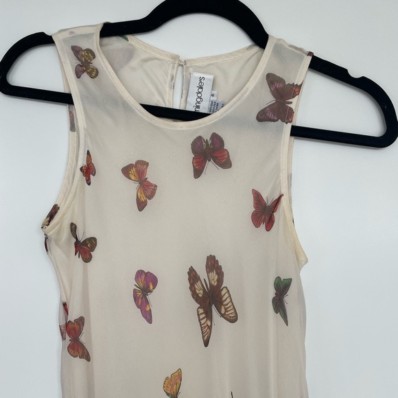 Vintage Silk Bloomingdale’s Butterfly Dress - Picture 5 of 11